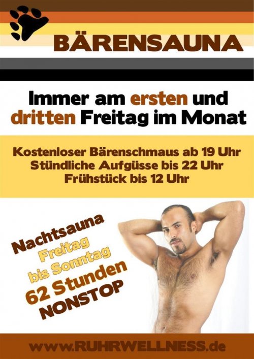 Bären-Sauna-Nacht im Ruhrwellness