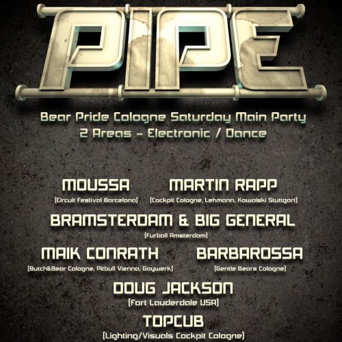 PIPE - Men Only Party 2016