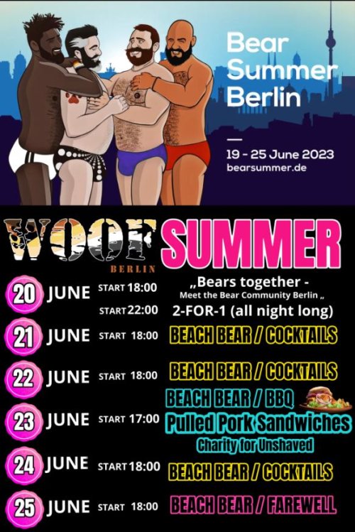 Woof Summer Flyer