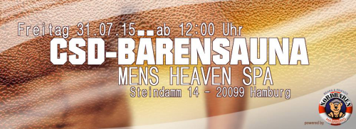 BÄRENSAUNA - heisser start zum csd