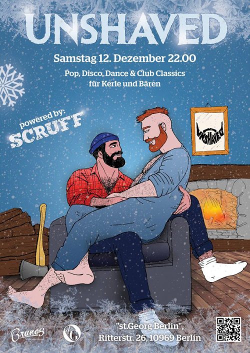 Unshaved - powered by Scruff Dezember 2015