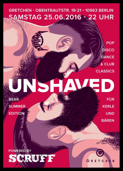 Unshaved - powered by Scruff (Bear Summer Edition)