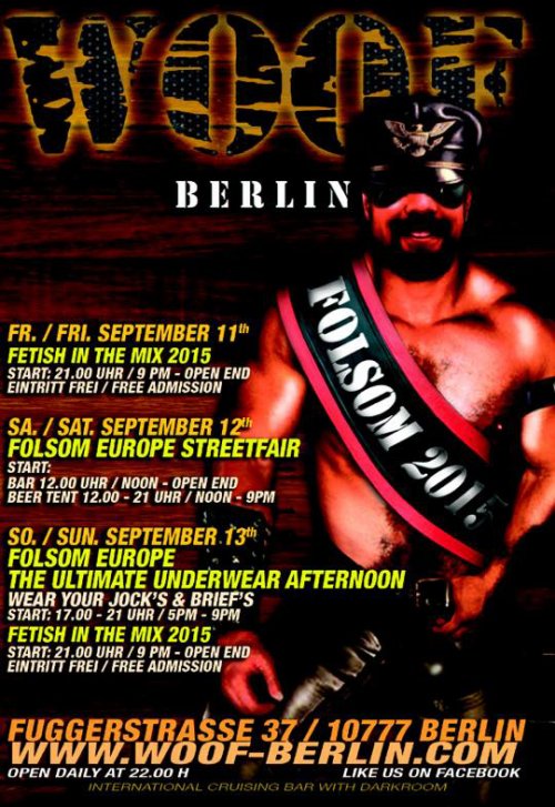 Woof Berlin Folsom 2015